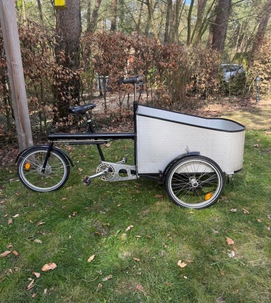 Black iron horse bakfiets cargobike 5 versnellingen, Ophalen of Verzenden, Zo goed als nieuw, 4 kinderen of meer
