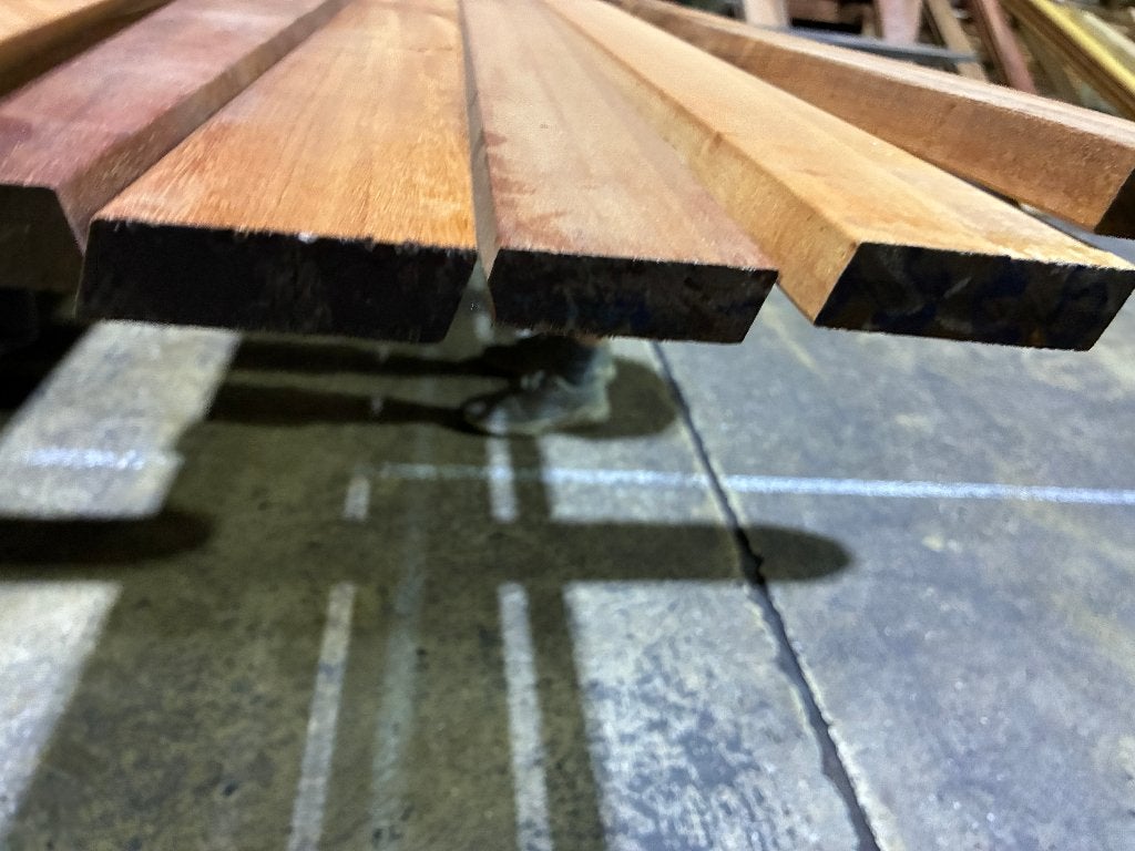 Hardhouten Planken rhombus schuttingdeel 20x68mm € 1,38 m1, Ophalen, Planken, Nieuw, Hardhout