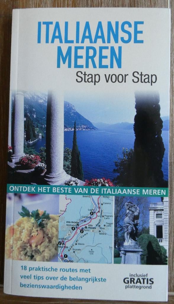 Italiaanse Meren Stap voor Stap - Italie oa Gardameer, Boeken, Reisgidsen, Overige merken, Europa, Ophalen of Verzenden, Zo goed als nieuw