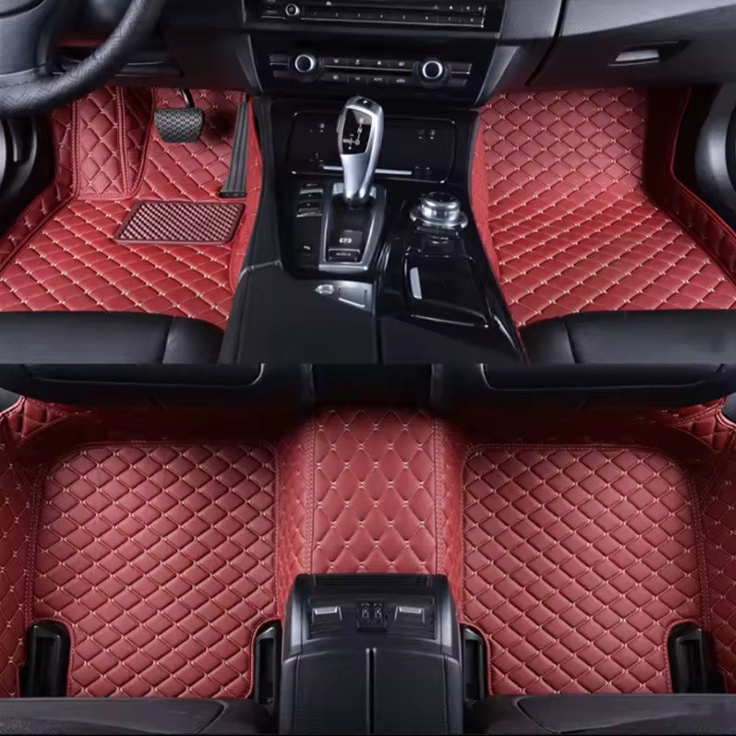 Vloerbekleding Audi Q7 - Complete Bescherming Voor & Achter, Ophalen, Zo goed als nieuw