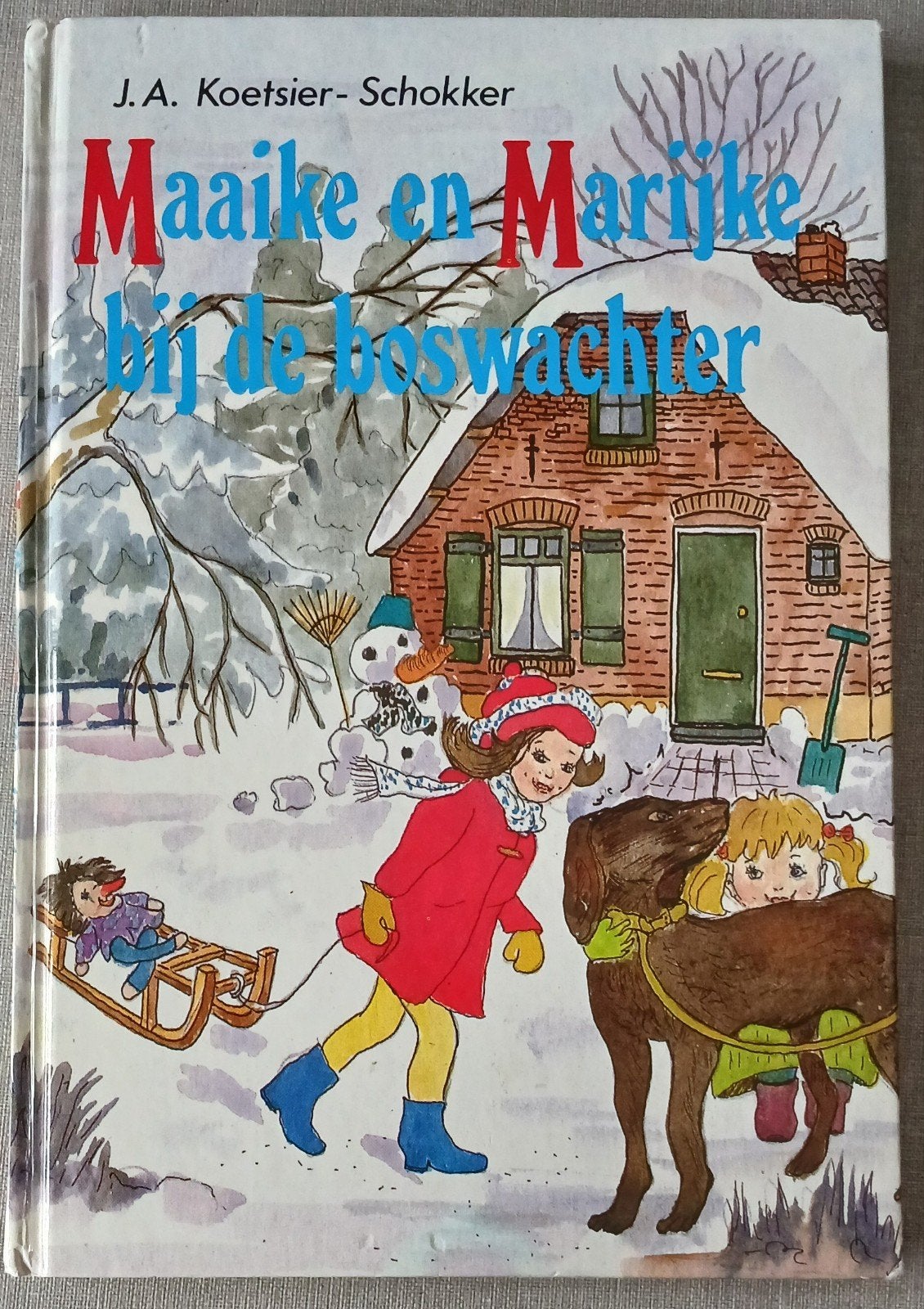 Maaike en Marijke bij de boswachter - J.A. Koetsier-Schokker, Boeken, Ophalen of Verzenden, Gelezen, J.A. Koetsier-Schokker, Fictie algemeen