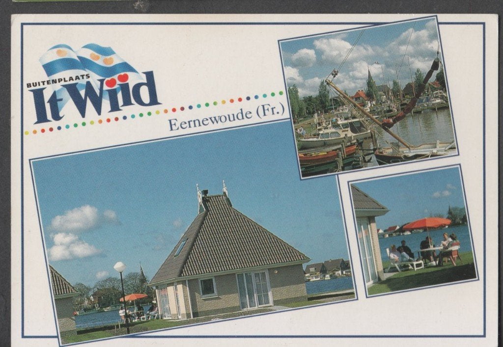 Eernewoude Buitenplaats It Wiid Gelopen 1997, Verzenden, 1980 tot heden, Gelopen, Friesland