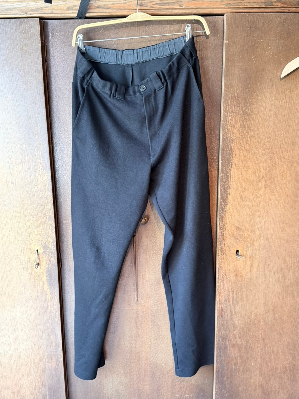 Broek Yohji Yamamoto maat m, Ophalen of Verzenden, Gedragen, Maat 48/50 (M), Zwart