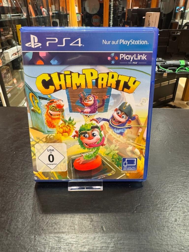 Playstation 4 Game: Chimparty, 1 speler, Racen en Vliegen, Ophalen of Verzenden, Zo goed als nieuw