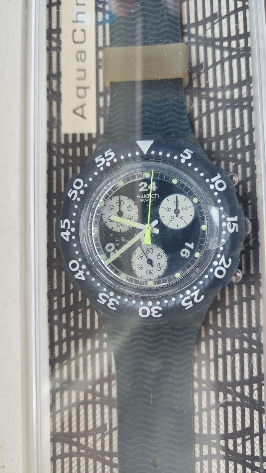 Swatch AquaChrono Olympische Spelen Atlanta 1996 - Nieuw!, Kunststof, Polshorloge, Swatch, Nieuw
