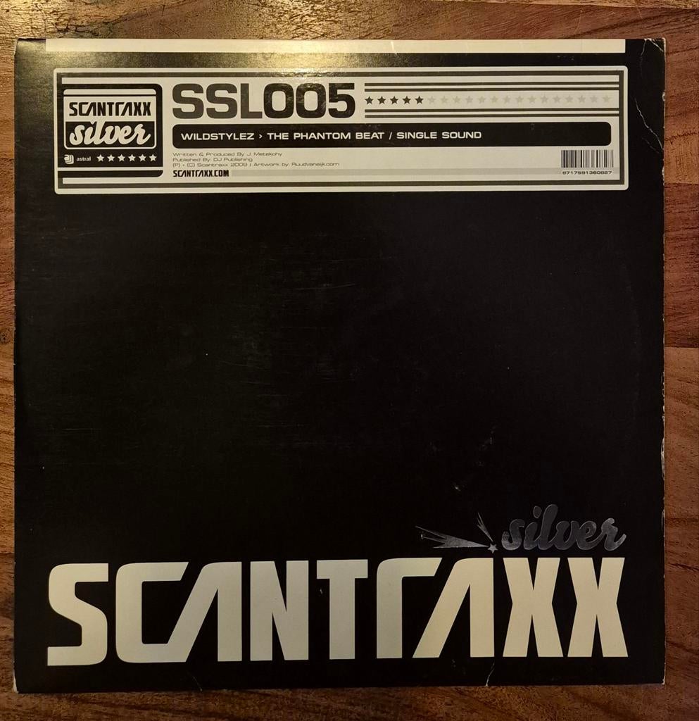 Scantraxx Silver SSL005 - The Phantom Beat, Ophalen of Verzenden, 2000 - 2009, Gebruikt, 12 inch