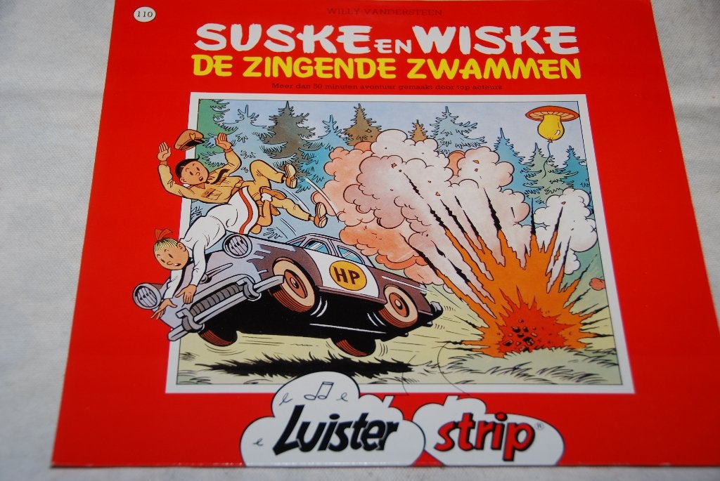 Suske en Wiske – De Zingende Zwammen LP Vinyl, LP, Gebruikt, Verhaal of Sprookje, 12 inch