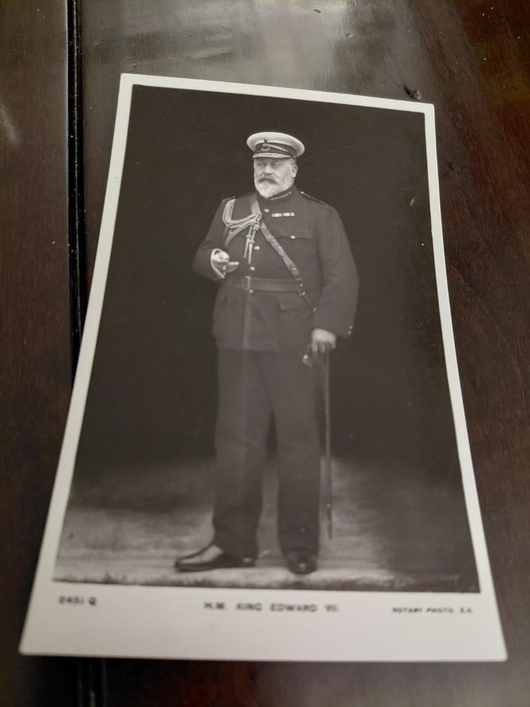 KING EDWARD  VII, Ophalen of Verzenden, Zo goed als nieuw, Buitenland, Kaart, Foto of Prent