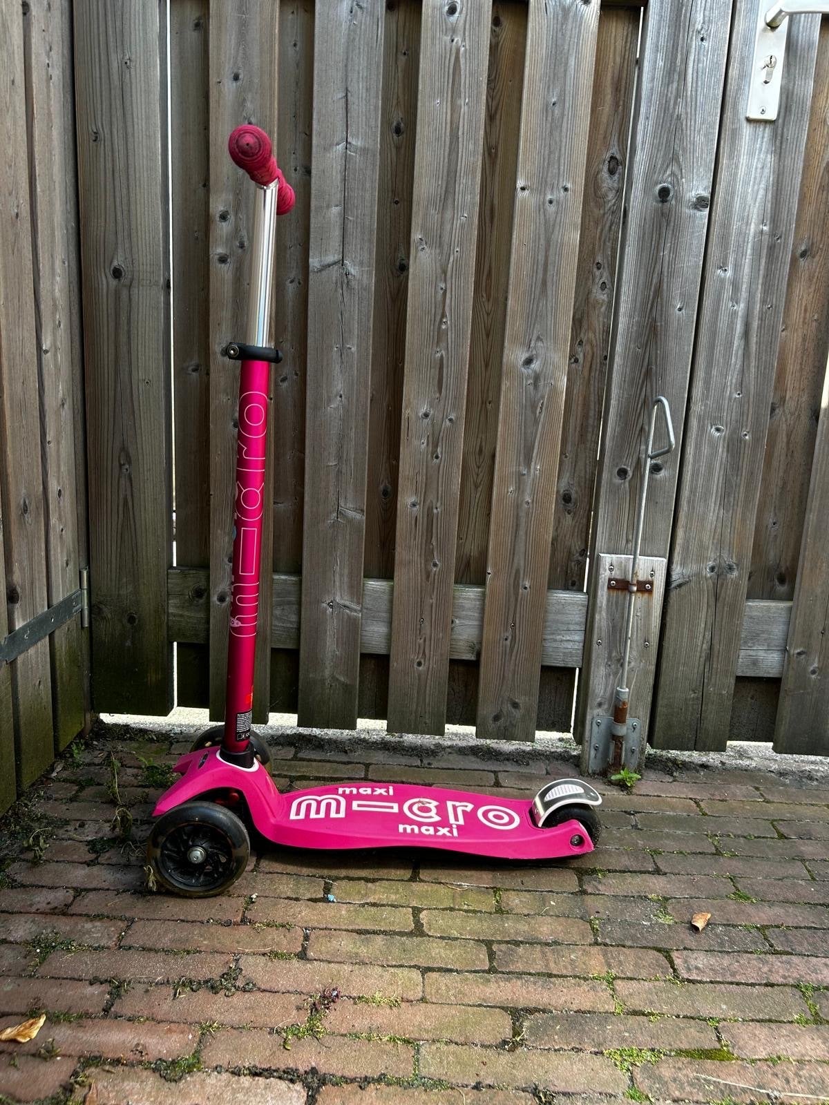 Micro Maxi step - roze, Fietsen en Brommers, Steps, Ophalen, Gebruikt, Gewone step