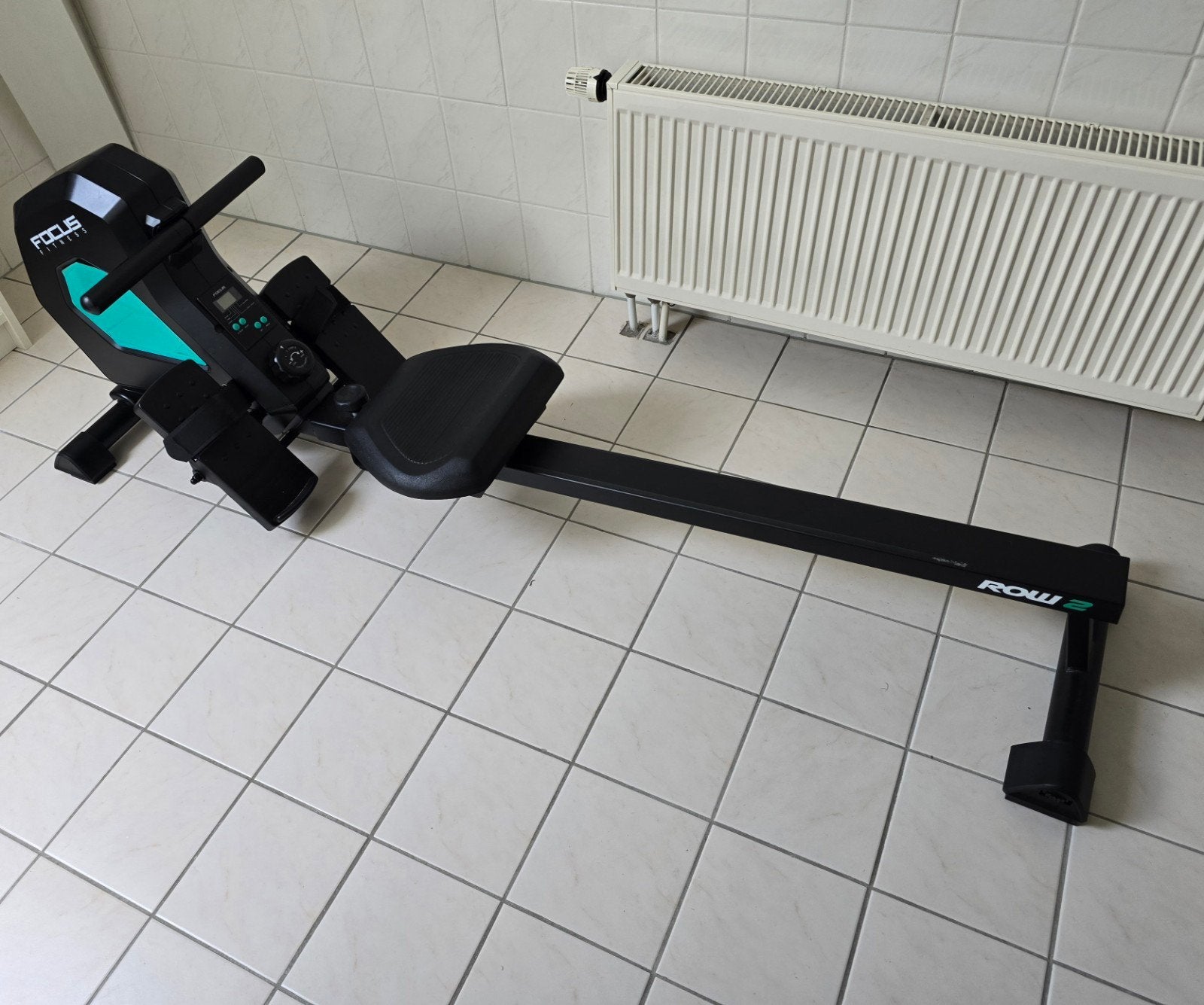 Focus Fitness Row 2 Roeitrainer, Sport en Fitness, Fitnessapparatuur, Ophalen, Zo goed als nieuw, Benen