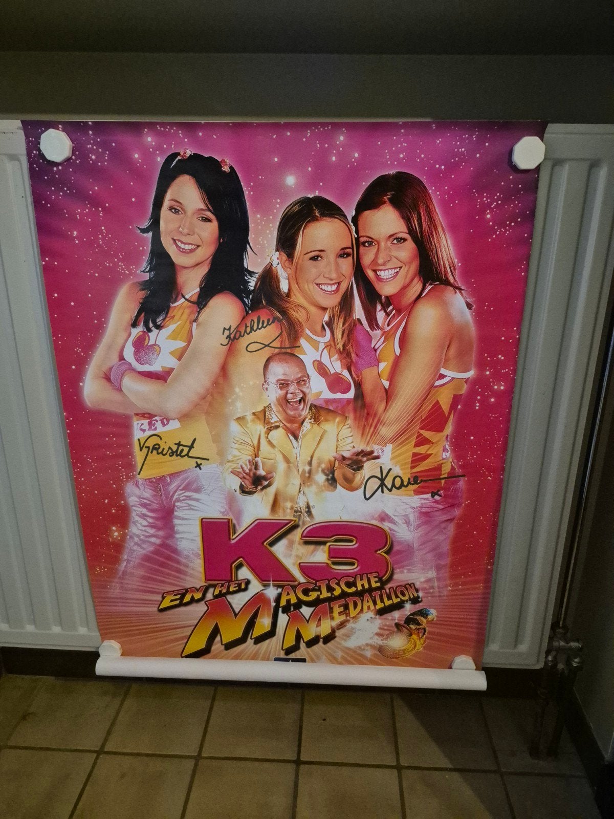 Nieuwe vintage grote cinemaposter van K3 originals, Ophalen of Verzenden, Nieuw, Film en Tv