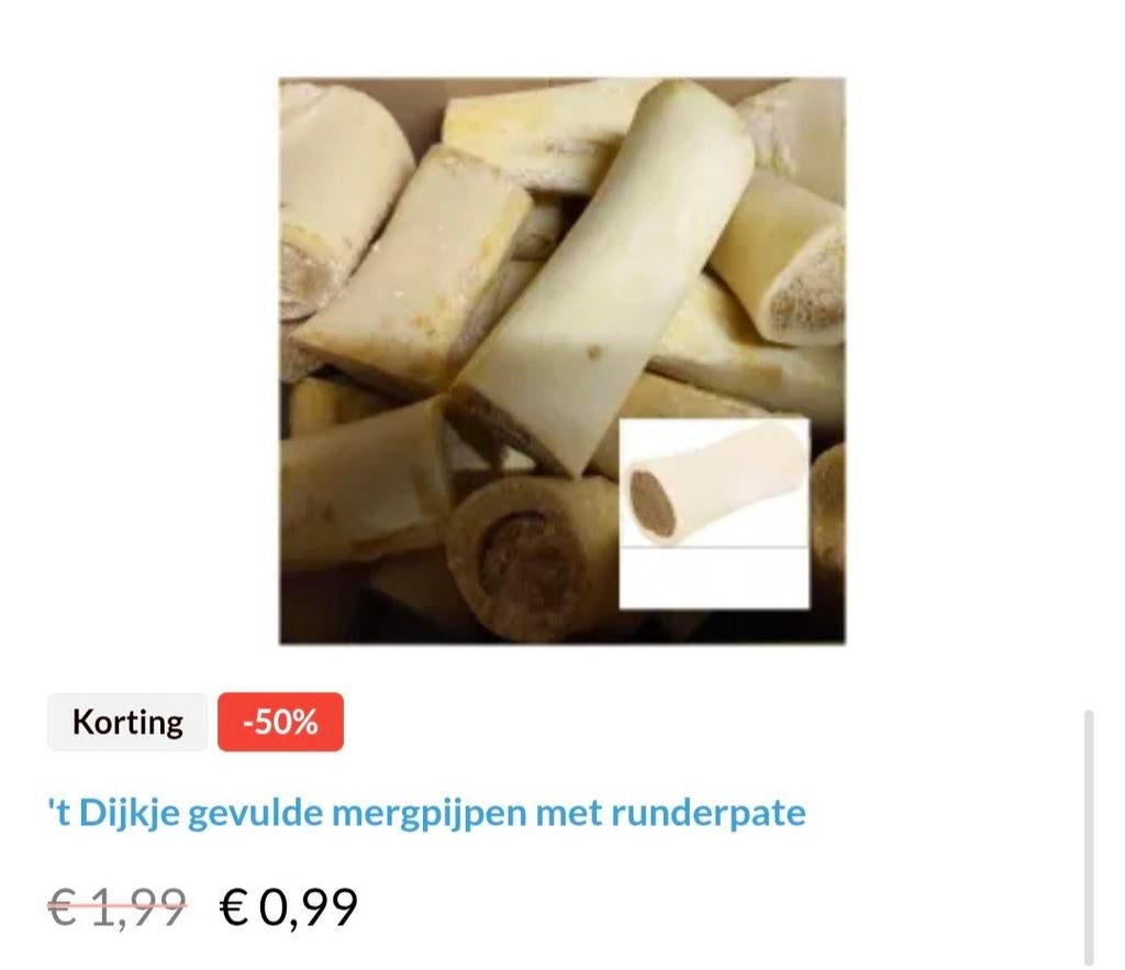 Hondensnack, Dieren en Toebehoren, Dierenvoeding, Ophalen of Verzenden, Hond