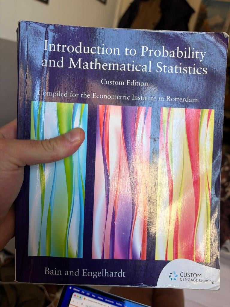 Introduction to Probability and Mathematical Statistics, Ophalen, Beta, Zo goed als nieuw, WO