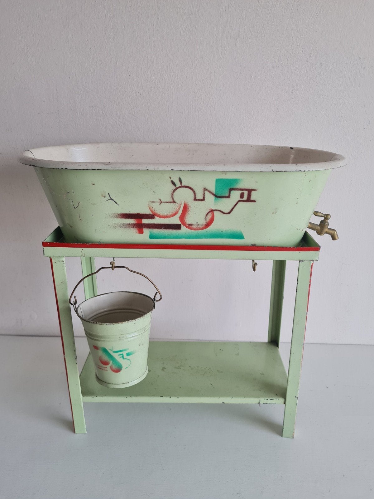 Oud blikken badje, Ophalen of Verzenden