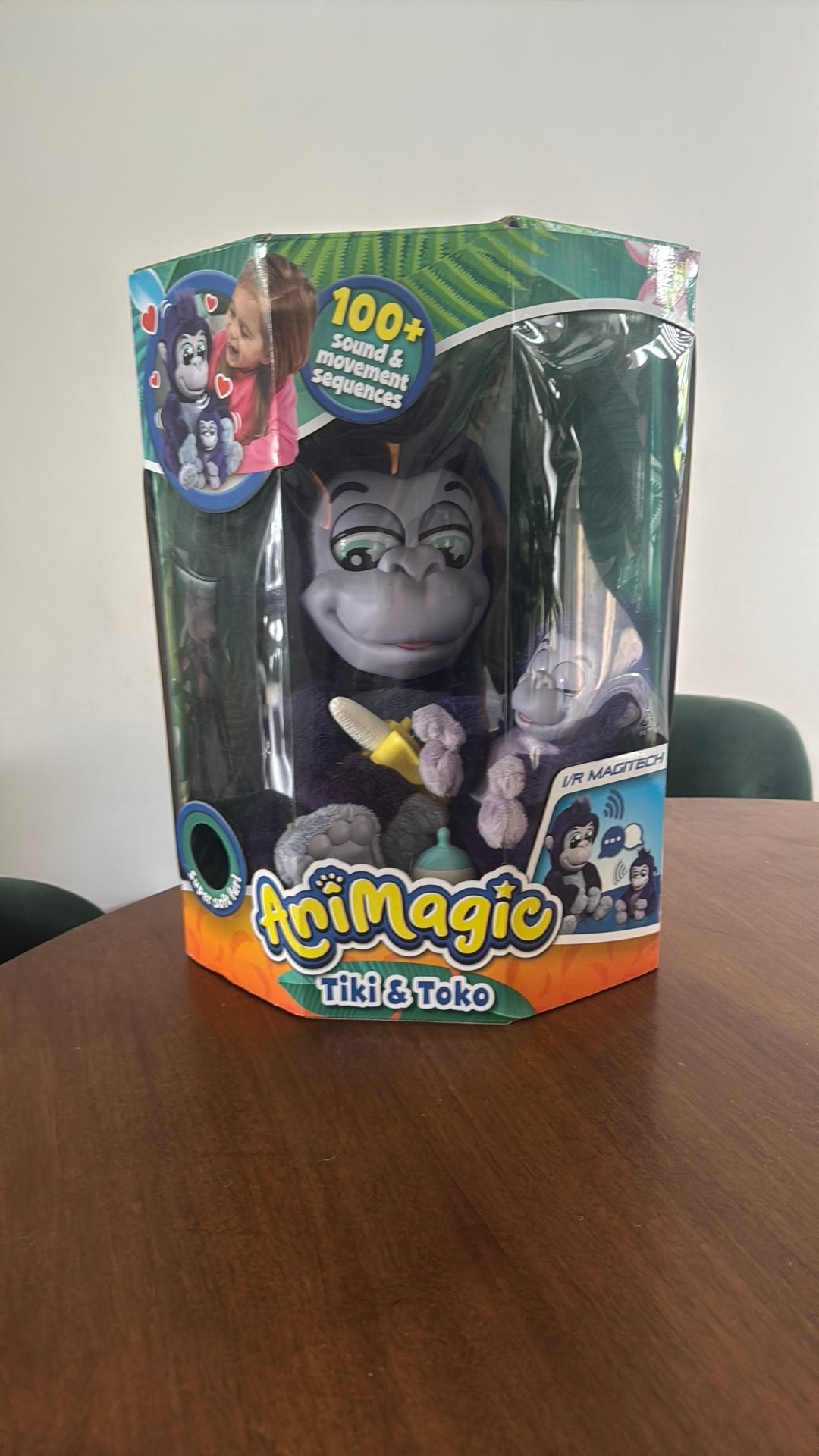 AniMagic Tiki & Toko interactieve gorilla met orginele doos, Ophalen of Verzenden, Zo goed als nieuw