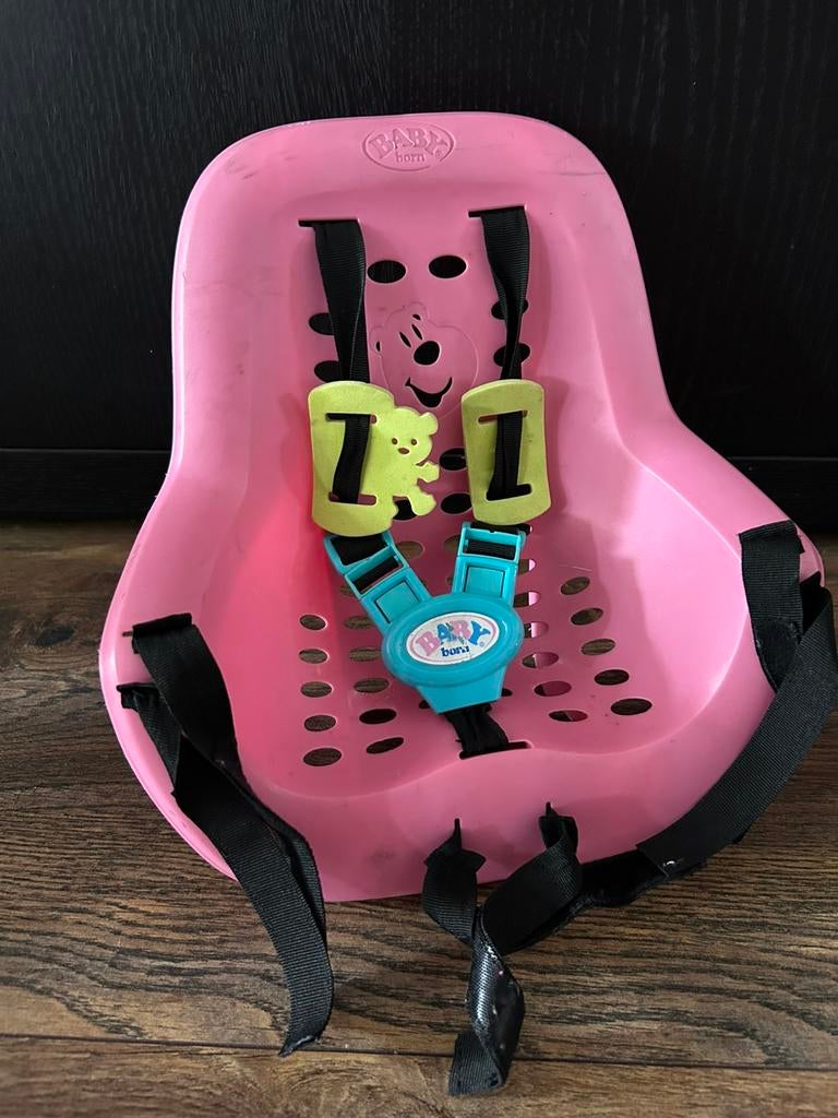 Baby born fiets stoel, Ophalen of Verzenden, Zo goed als nieuw, Babypop