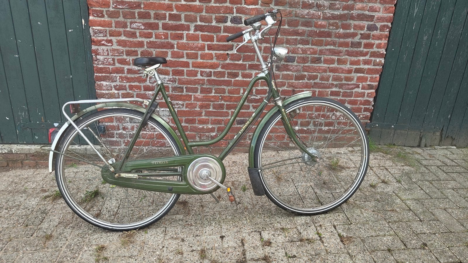 Vintage Damesfiets Tomos comfort, Versnellingen, Trommelrem, Ophalen, Overige merken