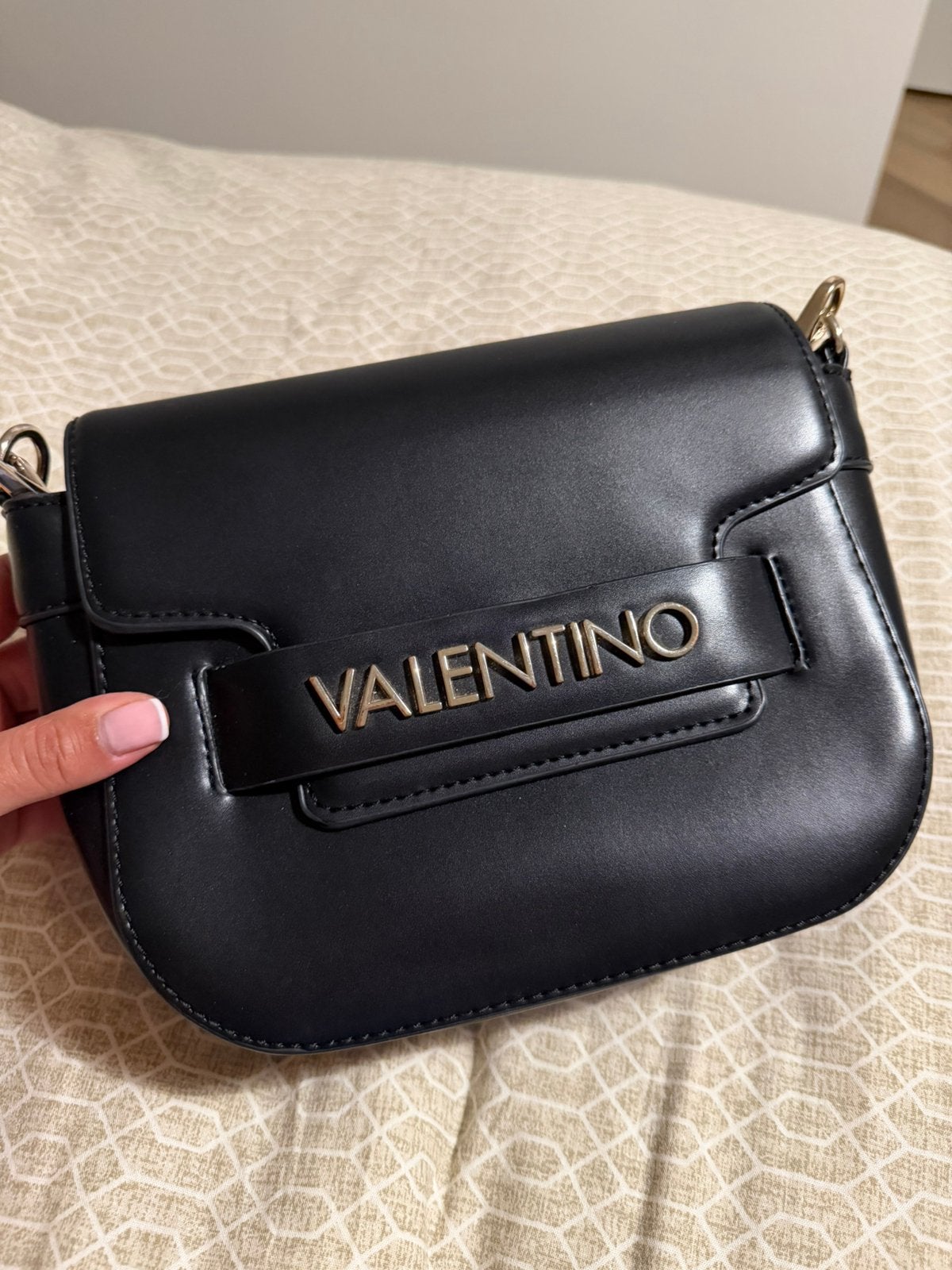 Valentino tas, Ophalen of Verzenden, Zo goed als nieuw, Zwart, Overige merken