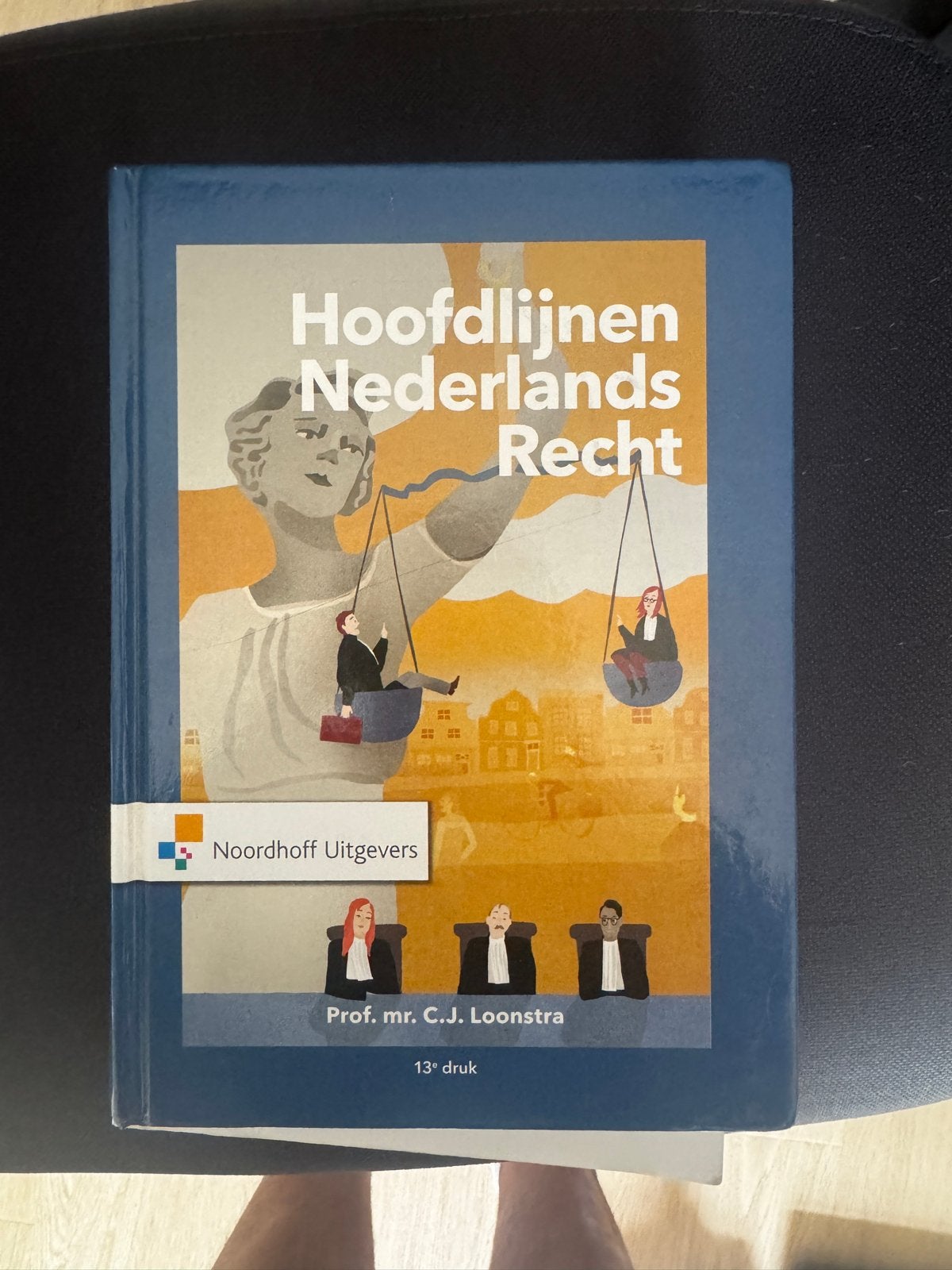 Hoofdlijnen Nederlands Recht - 13e druk, Ophalen of Verzenden, Gamma, Zo goed als nieuw, HBO
