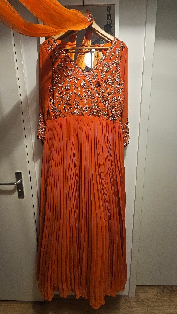 Lehenga, Sari, Overige typen, Maat 42/44 (L), Nieuw