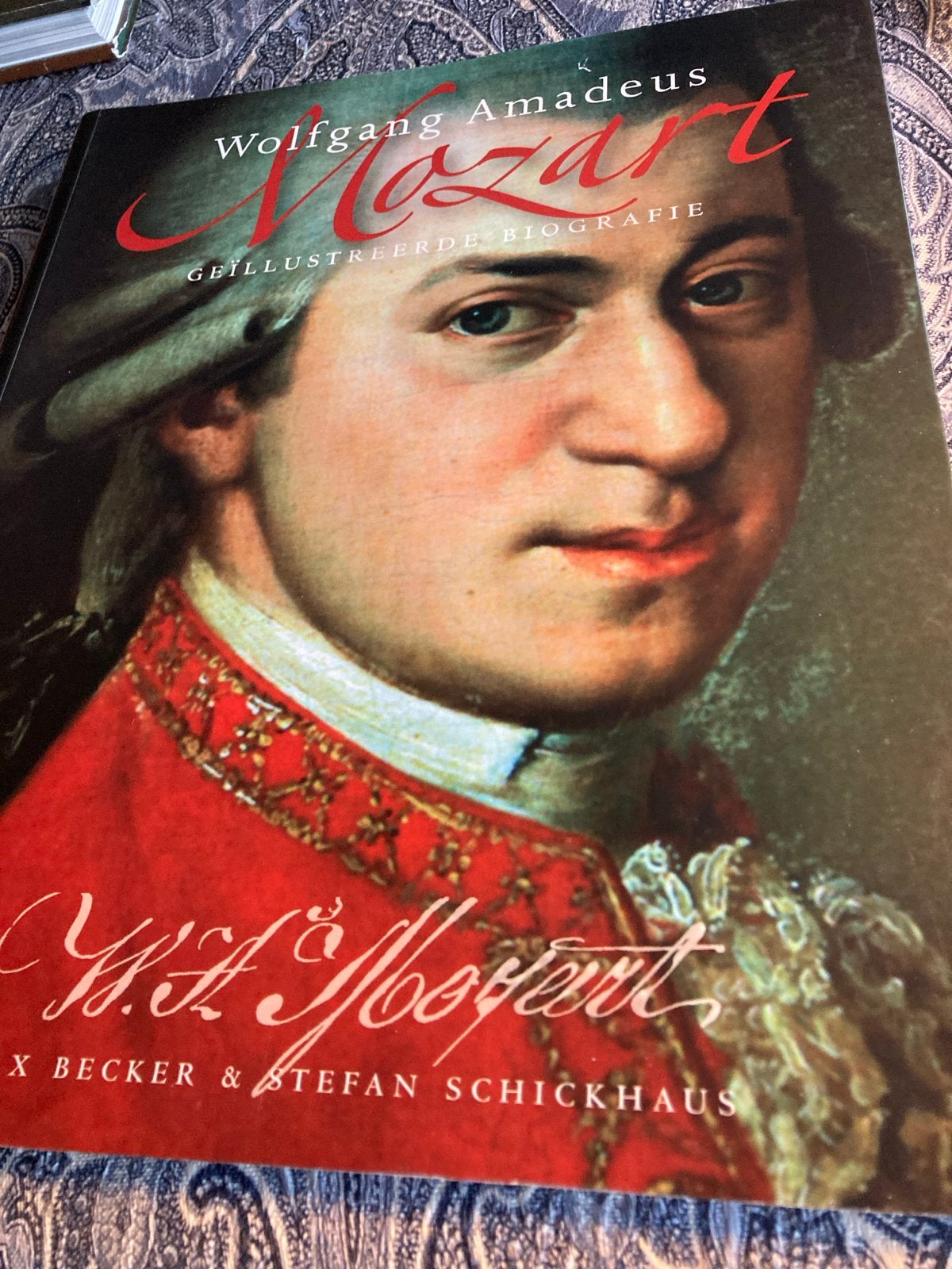 Wolfgang Amadeus Mozart Geïllustreerde Biografie, Boeken, Muziek, Ophalen of Verzenden, Zo goed als nieuw, Artiest