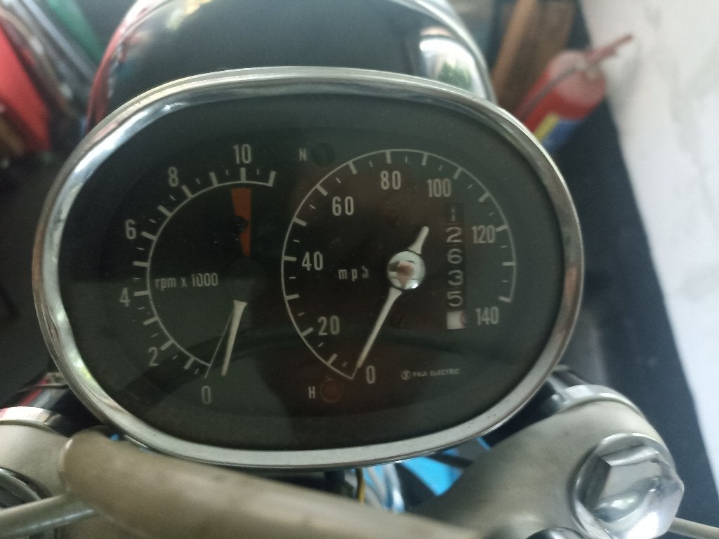 Zoek kilometer/toerenteller Honda CB450 black bomber, Motoren, Ophalen of Verzenden