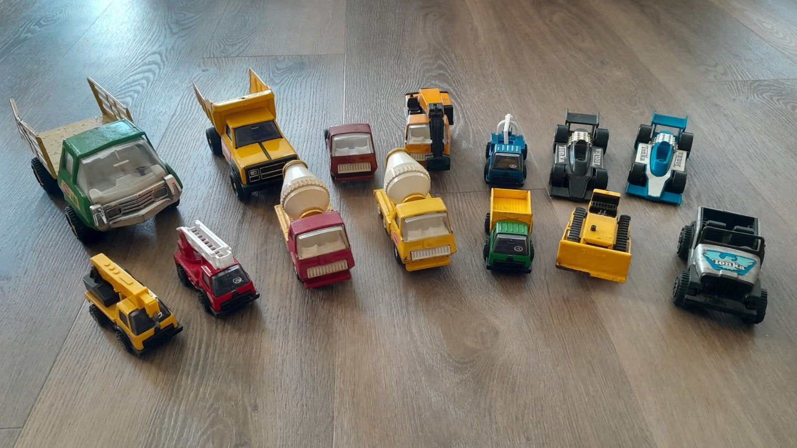 Collectie Tonka speelgoedvoertuigen, Ophalen of Verzenden, Gebruikt
