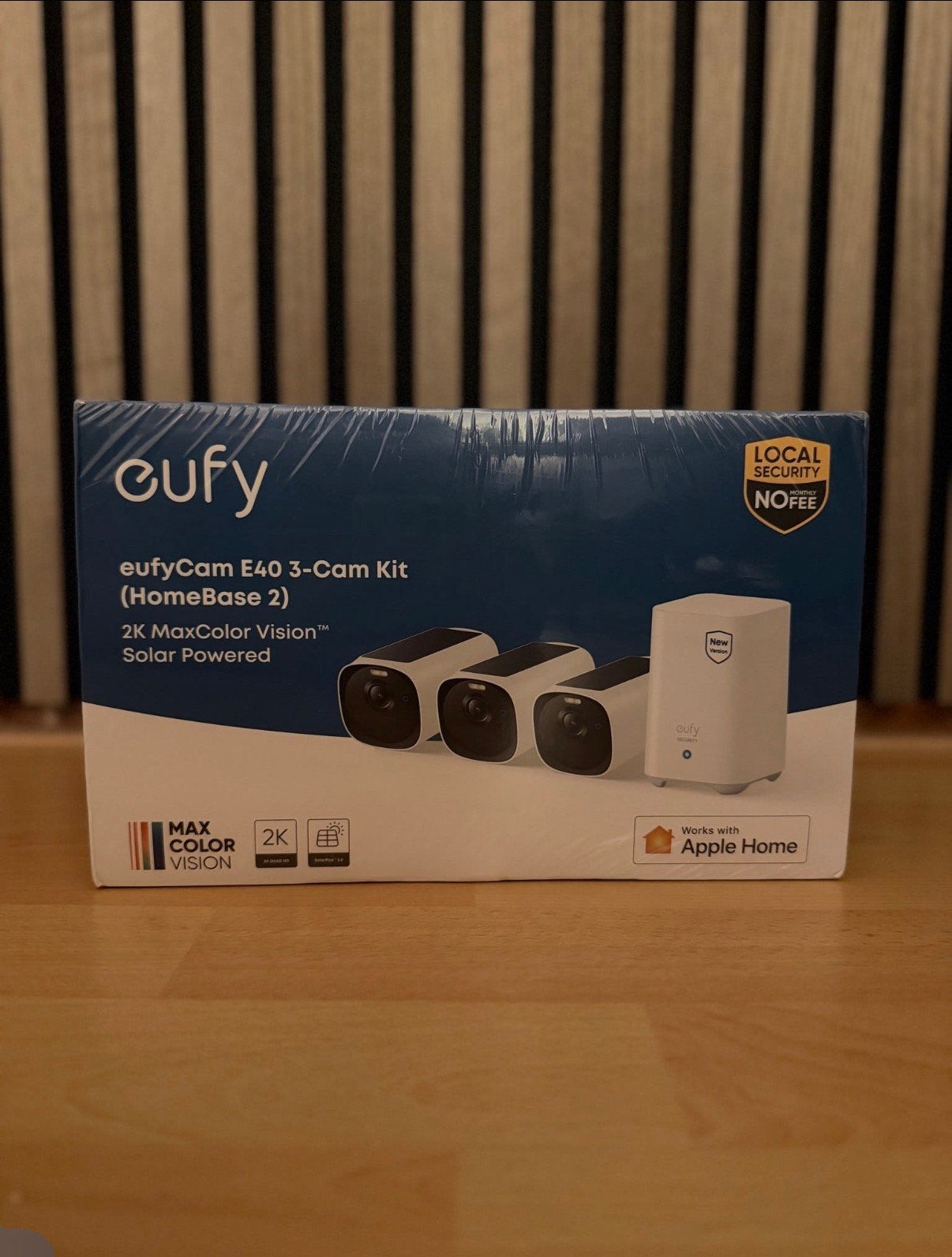 Eufy cam e40 3 pack homebase 2 nieuw in seal, Ophalen of Verzenden, Nieuw