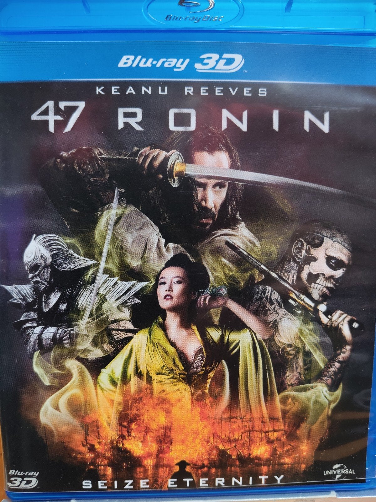 47 Ronin Bluray 3D + Bluray Keanu Reeves, Ophalen of Verzenden, Zo goed als nieuw, Actie