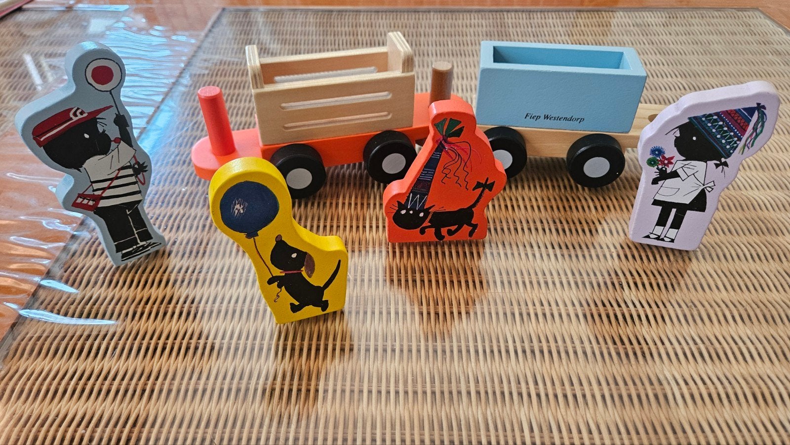 Jip en Janneke Trein Hout van de HEMA, Ophalen of Verzenden