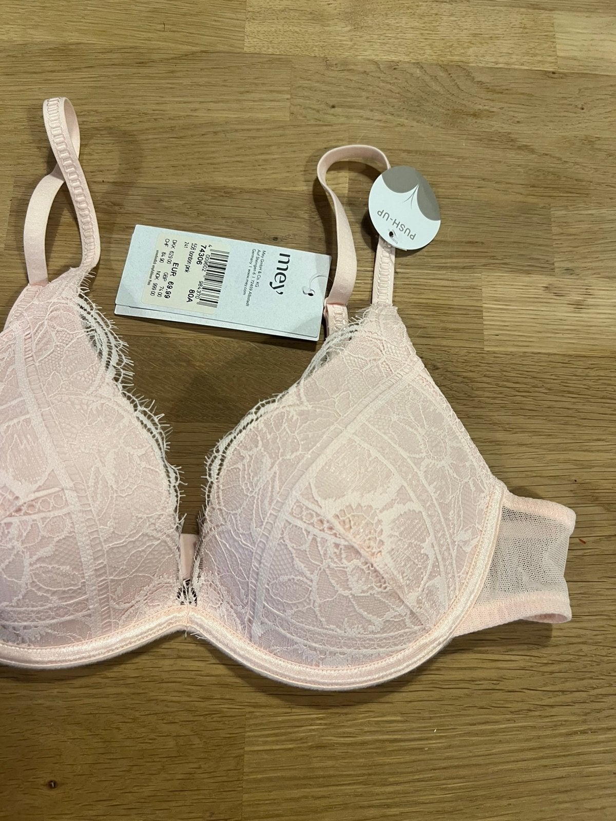 Mey bh maat  80A NIEUW!! Nu €25,-, Kleding | Dames, Ophalen of Verzenden, Roze, BH