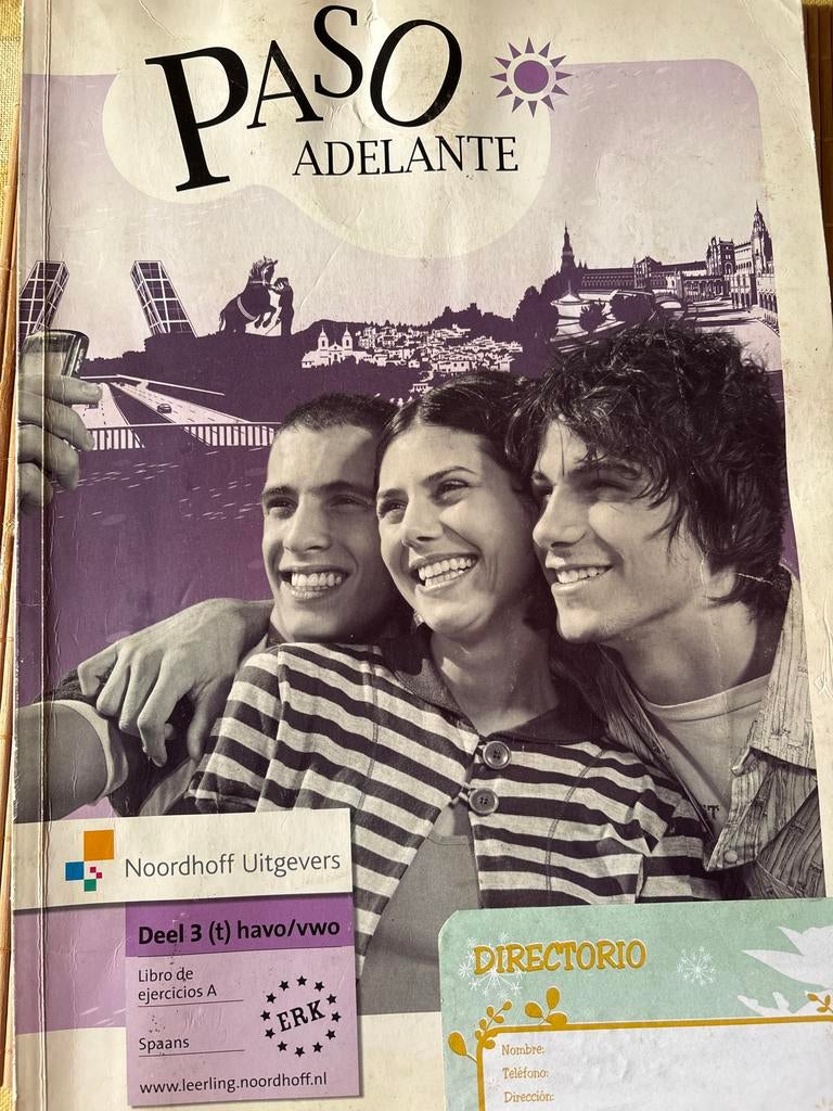 Paso Adelante Deel 3 (t) havo/vwo - Spaans lesboek, Boeken, Ophalen of Verzenden, Gelezen