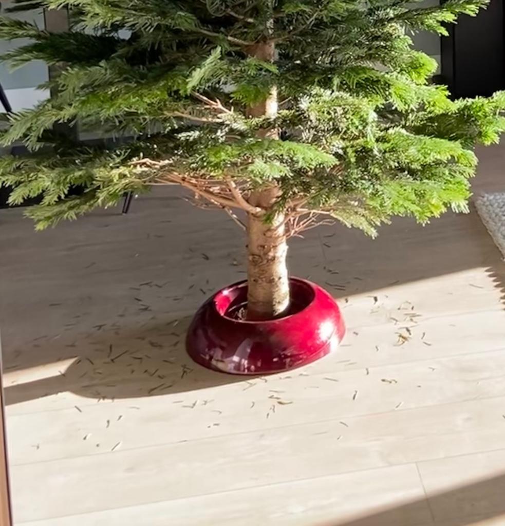 Kerstboom standaard rood easy-fix easyfix, Diversen, Ophalen