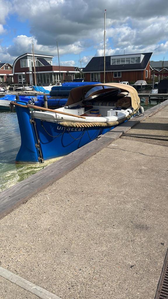 Prachtige Hatecke sloep met nieuwe motor, Ophalen, Zo goed als nieuw, Biminitop