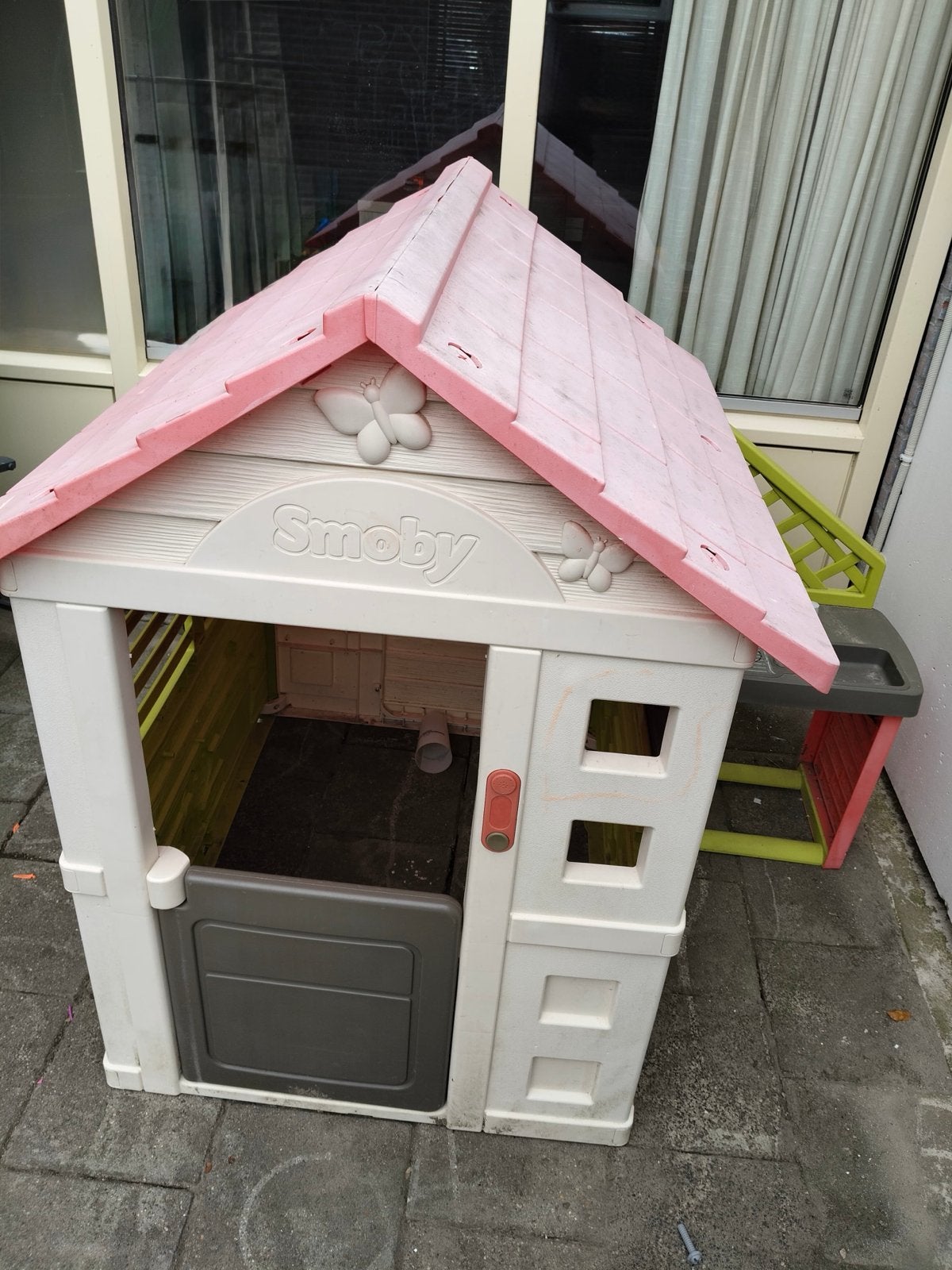 Smoby speelhuisje met keuken - Urenlang speelplezier!, Kinderen en Baby's, Ophalen, Gebruikt, Kunststof