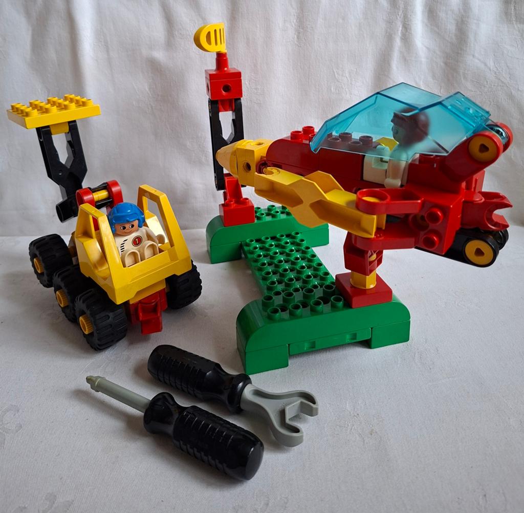 Technisch Duplo Toolo Dacta set 2945 Space Center, Gebruikt, Ophalen of Verzenden, Duplo, Complete set