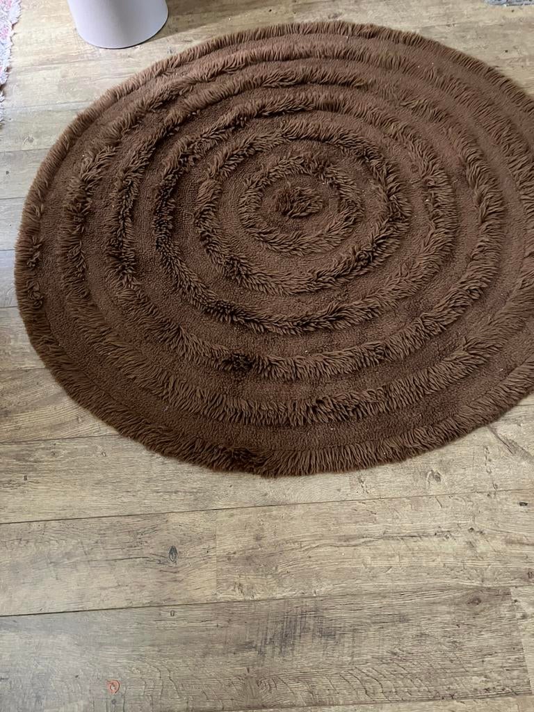 HK living vloerkleed, Ophalen, Zo goed als nieuw, Rond, 100 tot 150 cm