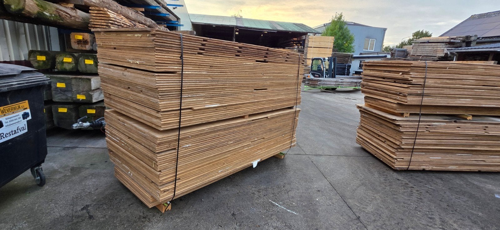 Partij gebruikte underlayment  | 244x122x1.8 cm | tong&groef, Minder dan 20 mm, Info@woodfarm.nl, 4251NT, Ophalen of Verzenden
