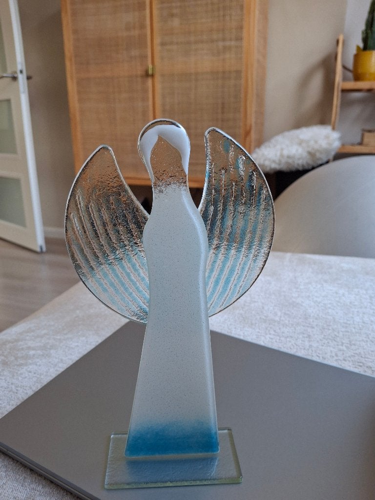 Glaswerk, engel, Meerkleurig, Overige stijlen, Nieuw, Ophalen of Verzenden