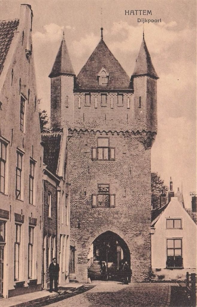 702-267-041 Hattem Dijkpoort, Verzamelen, Ansichtkaarten | Nederland, Gelderland, Voor 1920, Verzenden