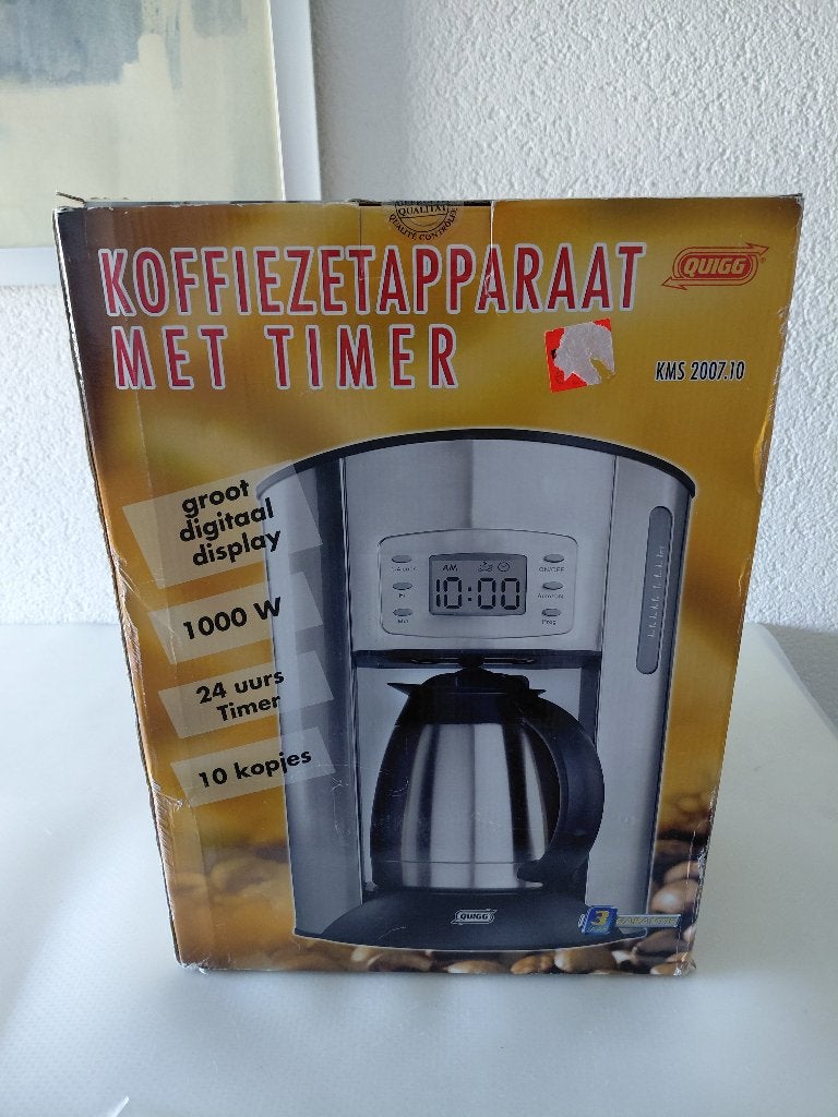koffiezetapparaat, Gemalen koffie, Ophalen of Verzenden, 4 tot 10 kopjes, Koffiemachine