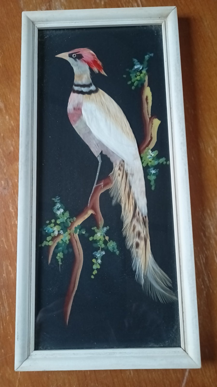 veren schilderij Arte plumaria '60 mexico, Ophalen of Verzenden
