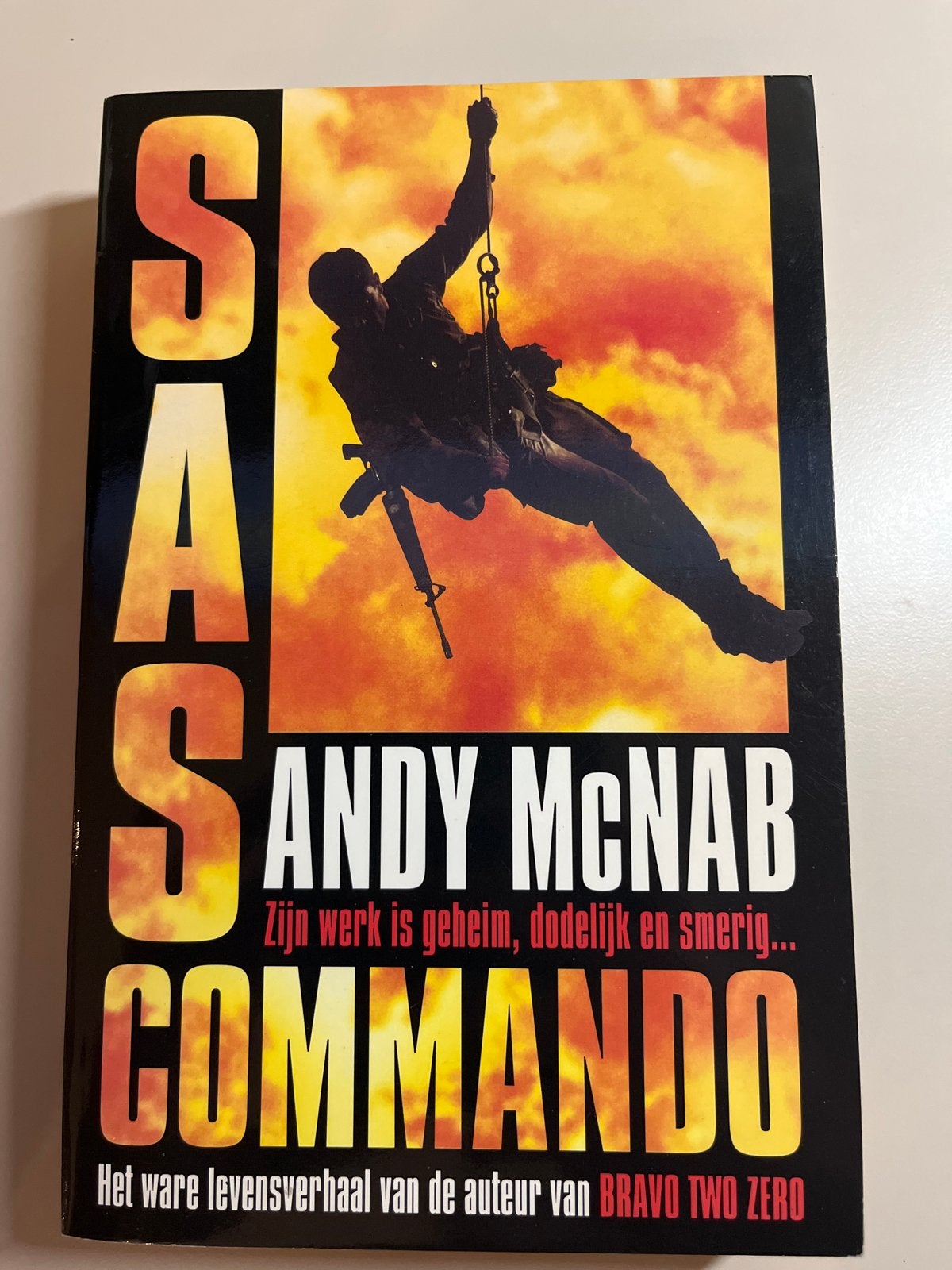 SAS Commando - Andy McNab (Boek), Boeken, Ophalen of Verzenden, 1945 tot heden, Gelezen, Algemeen