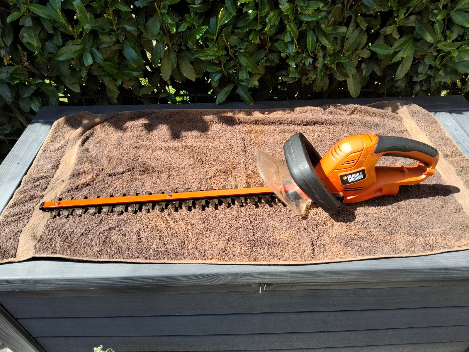 Black & Decker Heggenschaar GT5560 - Krachtig en Betrouwbaar, Ophalen of Verzenden, Gebruikt, Elektrisch, Black & Decker