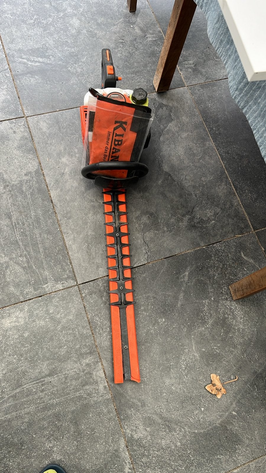 Kibani Benzine Heggeschaar 22.5cc 0.8pk 55cm Zwaard Nieuw, Ophalen, Nieuw, Benzine