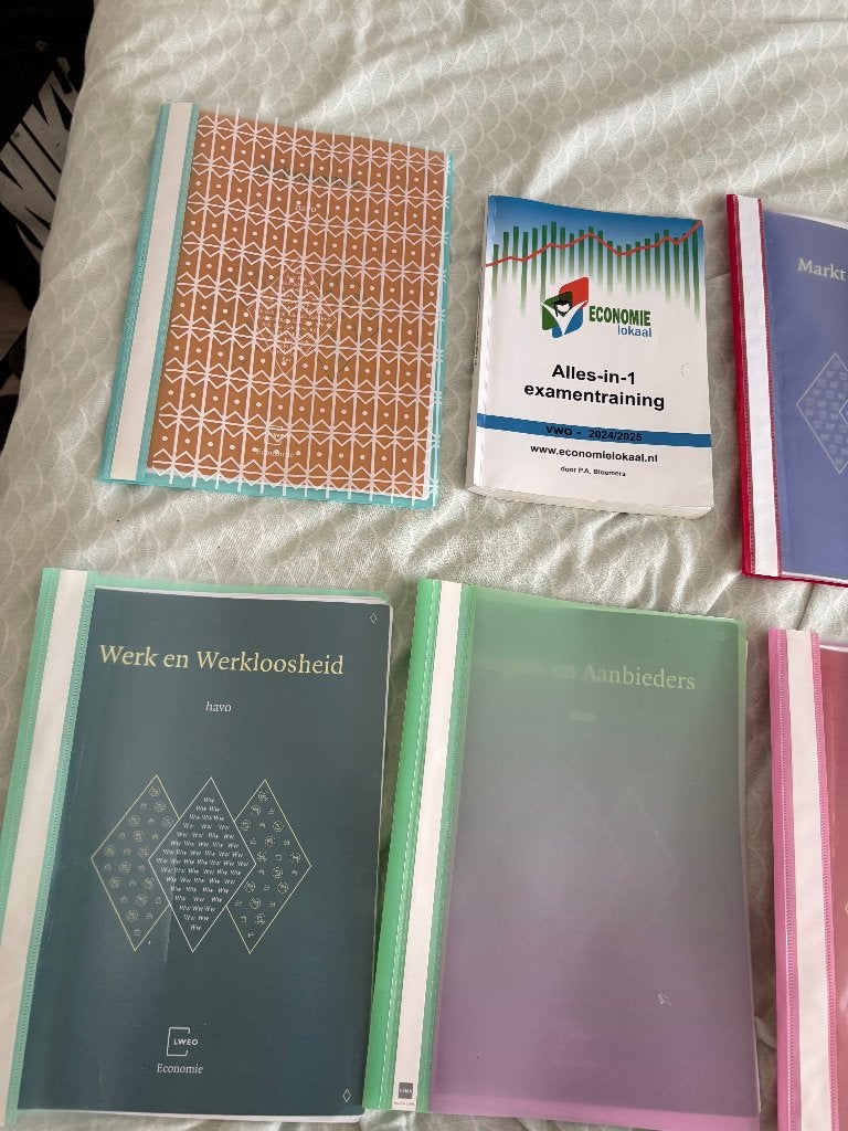 Economie middelbare Schoolboeken, Ophalen of Verzenden, Zo goed als nieuw, Economie en Marketing, LWEO