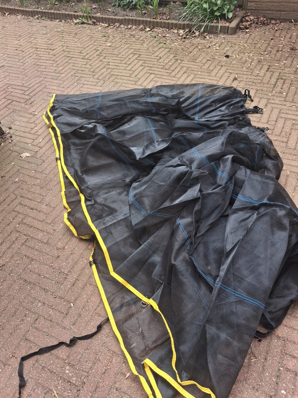 Trampoline net en palen, Ophalen, Nieuw