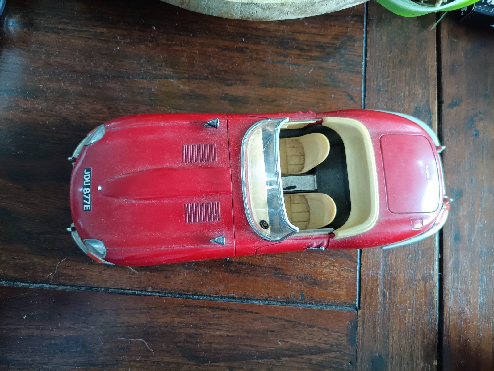 Jaguar type E - 1961 / 1/18 Mercedes 300SL 1954 1/18, Ophalen of Verzenden, Gebruikt, Auto, Overige merken