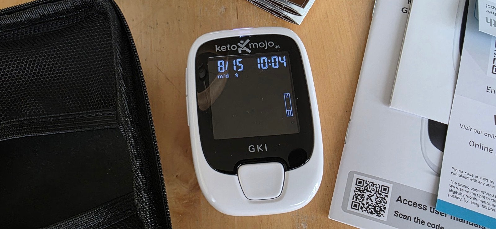 Keto Mojo Bloedglucose Ketonen tester - Nieuwstaat, Ophalen of Verzenden, Zo goed als nieuw, Overige typen