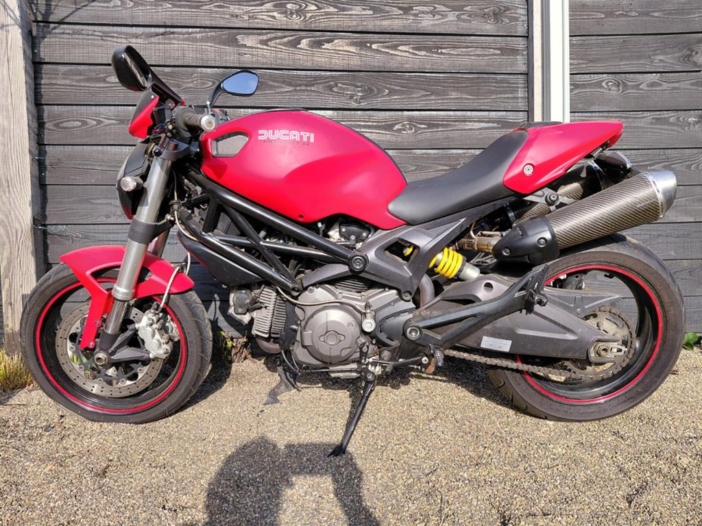 Ducati 696 Monster plus izgst, mat rood, Ophalen of Verzenden